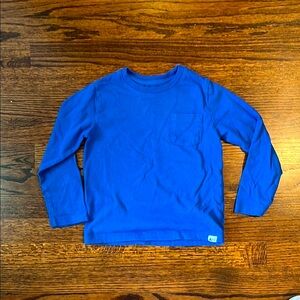 GAP Blue Long Sleeve Tee Soft Knit Casual